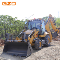 Chargeuse-pelleteuse GZD 8200 kg Cummins 1,0 m³ Cuve 0,3 m³ Profondeur de rétrocavitation 3967 mm 39 km/h Diesel