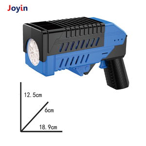 Pistola de <span class=keywords><strong>burbujas</strong></span> estilo revólver, soplador de espuma eléctrico para niños, aventura al aire libre y juegos de rol - Product Image 4