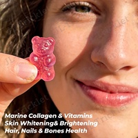 JULONG Fournisseur OEM Marque Privée Collagène L-Glutathion Biologique 13-en-1 Gommes Éclaircissantes pour la Peau