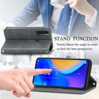 Funda de cuero Pu a prueba de golpes para teléfono móvil, cartera única de lujo, accesorios para teléfono móvil Android, bolsa para TCL 20SE, 2022