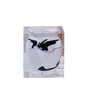 ชุดแจกันอะคริลิกดีไซน์มินิมอลสีดำขาว สำหรับตกแต่งบ้านและเป็นของขวัญ - Product Image 5