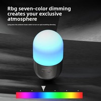 Mini lumière LED moderne pour le camping Veilleuse RVB portable rechargeable avec conception créative de gobelet pour l'éclairage d'ambiance