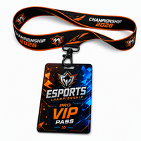 Kartu Akses VIP PVC Tahan Air Cetak Khusus 13.56MHz RFID Smart Event Badges Conference Pass untuk Klub