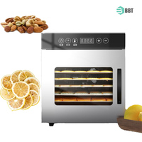 Kleine Vacuüm 8 Lagen Fruit Droogmachine Industriële Commerciële Fruit Groenten Dehydrator-Voedsel Dehydrator