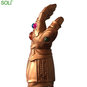 De China, venta al por mayor promocional barato y bien guerra del infinito <span class=keywords><strong>guante</strong></span> Pvc <span class=keywords><strong>Thanos</strong></span> <span class=keywords><strong>guante</strong></span> - Product Image 1