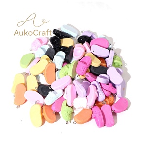 Colgante Decorativo DIY de Resina Creativa con Diseño de Tótem y Pañuelos para la Cabeza, Accesorio de Joyería para <span class=keywords><strong>Havaianas</strong></span>, Llavero para Bolso W752 - Product Image 4