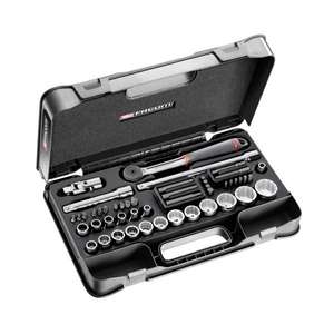 FACOM - S.850 1/2 ''juego de enchufes métricos de 12 puntos (48 Uds.) -EAN 3662424067723 JUEGOS DE TRINQUETE Y TOMAS 1/2" - Product Image 1