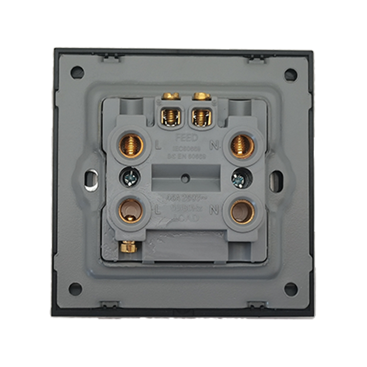 VNX New Style Design 45A OFF/ON Double Pole Switch Optional Gold Brush Meteor Rain Series Wall Electrical Switches