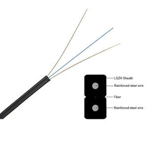 Óptica de fibra <span class=keywords><strong>Cable</strong></span> 1 2 4 6 8 Core de interior al aire libre de fibra óptica <span class=keywords><strong>Cable</strong></span> con alambre de acero o <span class=keywords><strong>Cable</strong></span> de FRP precio de <span class=keywords><strong>Cable</strong></span> de fibra óptica - Product Image 5
