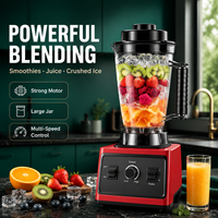 Robot culinaire 3-en-1 pour bébé, mixeur commercial, presse-agrumes électrique en verre, broyeur, broyeur à glace, mixeur domestique robuste