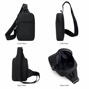 Borsa a Tracolla Piccola Personalizzabile con Logo, Marsupio, Borsa a Spalla per Telefono, Borsa Messenger <span class=keywords><strong>da</strong></span> Petto per Uomo e Donna, Vendita all'Ingrosso per Viaggi e Attività all'Aperto - Product Image 2