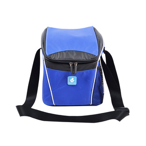 Sac de pêche étanche 50*30*25cm Nylon grande capacité sac de matériel de pêche polyvalent sacs à bandoulière en plein air à deux couches - Product Image 3