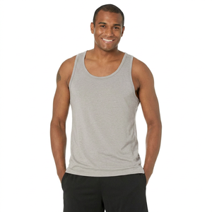 Fashionable <b>Men's</b> Racerback <b>Singlets</b> Vests Wholesale Price Online Supplier T-Shirts Without Sleeve <b>Men's</b> Quick Dry Gym Tank Tops - Product Image 1