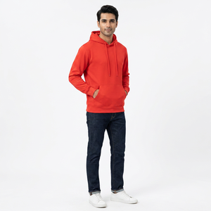 Sweat à capuche épais surdimensionné pour homme, personnalisé, 80% coton, 20% polyester - Product Image 1