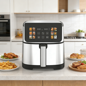Prix Spécial Nouvelle <span class=keywords><strong>Friteuse</strong></span> à <span class=keywords><strong>Air</strong></span> Intelligente Numérique de Haute Qualité 6,5 L <span class=keywords><strong>en</strong></span> Acier Inoxydable Sans Huile, Vente Chaude <span class=keywords><strong>en</strong></span> Gros, Certifiée CE ETL GS - Product Image 1