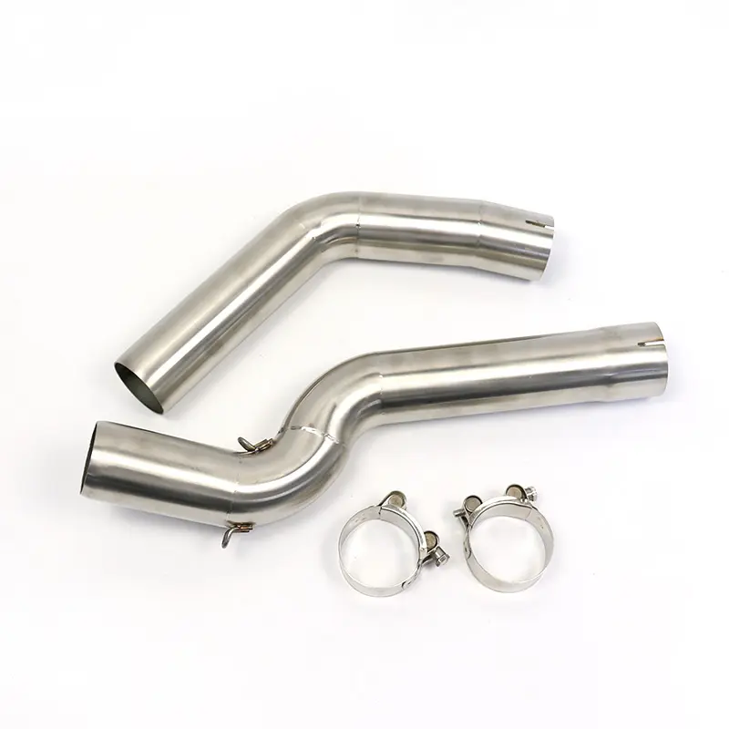 Motorcycle Bend Pipe Escapes Tube Moto Muffler middle link pipe For Honda CBR 600 CBR600 Slip On Exhaust 2005-2014 CBR1000
