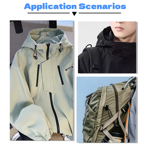 ออกแบบโลโก้ตามสั่ง ปลอดสารนิกเกิล ได้รับการรับรอง เป็นมิตรต่อสิ่งแวดล้อม ตัวล็อคสายรัดแบบสปริงโลหะ ปรับได้ ตัวหยุดเชือกแบบปรับได้ - Product Image 6