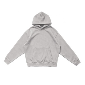 Felpa Pesante 500g con Strato d'Aria Calda, Tinta Unita, Foderata in Pile, Ispessita, per <span class=keywords><strong>Uomo</strong></span> e Donna, Autunno e Inverno - Product Image 3