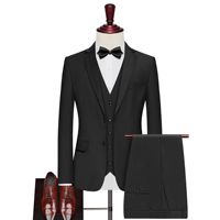 Costume de mariage pour homme de haute qualité, sur mesure, italien, coupe slim, 3 pièces, smoking, veste, gilet, pantalon de cérémonie