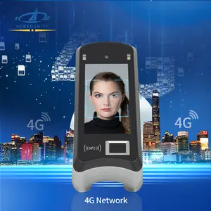 HFSecurity X05 4G Wifi Visual Intercom Secondary Development Biometric Touchless Access Control Products With Battery