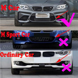For BMW F80 M3 F82 F83 M4 2014-2020 Rear Bumper Corner Diffuser Side Spoiler Cover <b>Splitter</b> Trim Molding Lip Carbon Fiber Look - Product Image 6