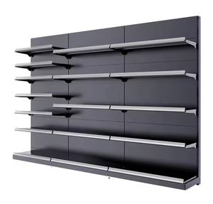 Nhà Máy Bán buôn kim loại siêu thị Gondola Kệ hiển thị racks-CE chứng nhận có thể điều chỉnh kệ cho các cửa hàng tiện lợi - Product Image 1