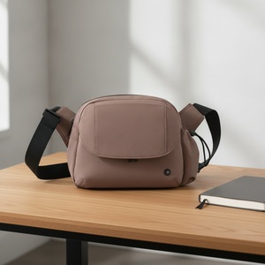 Bolso Bandolera Convertible KEIRYO de 2 Formas de Uso, Cierre de Cremallera, Resistente al Agua, Nailon Ligero, Resistente al Desgaste, Múltiples Compartimentos - Product Image 6