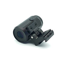 Hunting Accessories Prism Scope Howie 3X Flip Side Mount Magnify Red Dot Sight Aluminum Alloy Multi-Layer Lens Coating for 20mm