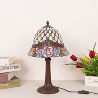 Lampu Meja Baru Bentuk Bunga Mawar untuk Kamar Tidur, Lampu Ambient Meja Samping Tempat Tidur, Lampu Meja Dekoratif untuk Ruang Tamu dan Ruang Belajar