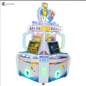 Kommerzielle 4-Spieler-Geschenkspielmaschine Selbstbedienungs-Spielkarten maschine 4 Möglichkeiten, um Münz spiel automaten zu spielen