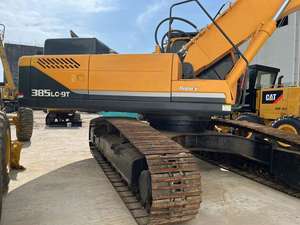 Pelle Hyundai d'occasion de haute qualité 385LC-9T faibles heures de travail Corée 38 tonnes pompe moteur d'origine et moteur testé et inspecté vente - Product Image 6