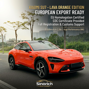 Lava Orange Xiaomi SU7 Homologation UE SUV d'occasion AWD Coupé Électrique Véhicule Utilitaire Prêt à l'Exportation - Product Image 1