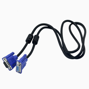 <strong>VGA</strong> to <strong>VGA</strong> Adapter <strong>Connector</strong> Cable with Ferrite Core 15-Pin Male to Male <strong>Connector</strong> <strong>VGA</strong> Cable for Monitor PC Projector - Product Image 3