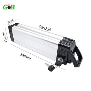 <span class=keywords><strong>Batterie</strong></span> au lithium rechargeable 24V 36V 48V 15Ah 16Ah avec <span class=keywords><strong>chargeur</strong></span> et <span class=keywords><strong>batterie</strong></span> Silver Fish pour vélo électrique, best-seller - Product Image 6