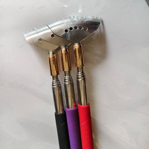 Rascador de espalda telescópico de acero inoxidable, herramienta extensible para rascar la espalda con mango de agarre suave para uso cómodo de personas mayores - Product Image 2