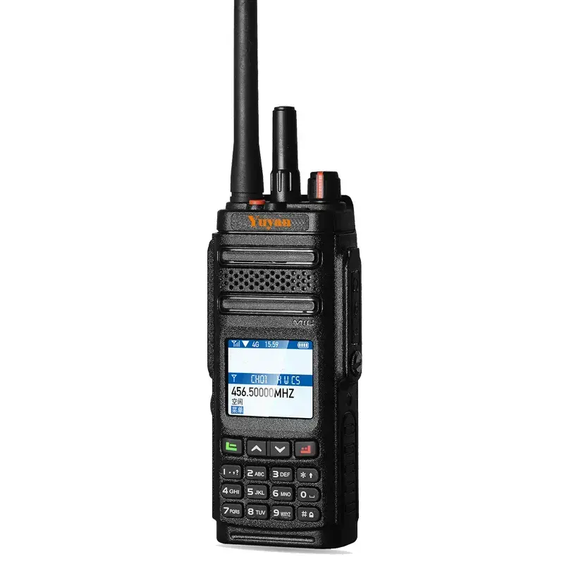 Yuyan DM68 1.77 inç iki yönlü radyo 4g walkie-talkie dijital iki yönlü radyo DMR POC DMR çift modlu walkie telsiz