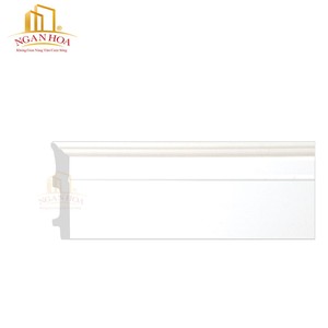 Plinthe en PS imperméable et moderne, couleur personnalisée pour accessoires de revêtement de sol, fabriquée au Vietnam - Product Image 1