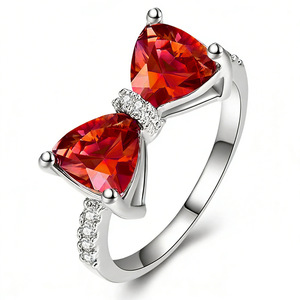 Anello con Design a Fiocco, Anello Colorato da Dito per Donne - Product Image 4