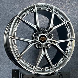 Mới vorsteiner 4x100/4x108/4x114.3 5x 15-20 inch áp suất thấp đúc hợp kim bánh xe trung tâm Chrome kết thúc cao xe ô tô chở khách - Product Image 5