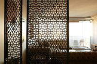 Panneau décoratif en aluminium pour l'intérieur, écran de confidentialité, façade, feuille CNC