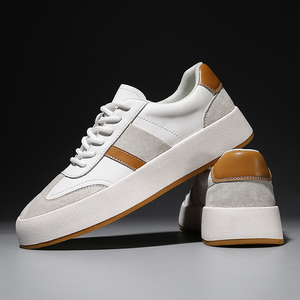 Scarpe Casual Bianche Personalizzate OEM ODM 2024 con Logo Proprio, Sneakers Eleganti da Passeggio per Uomo - Product Image 5