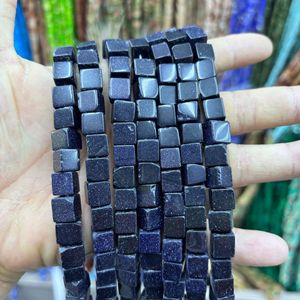 Cuentas cuadradas de ángulo recto a granel de <span class=keywords><strong>piedra</strong></span> Natural de 8mm, accesorios de joyería DIY sueltos semiacabados para pulsera, collar artesanal - Product Image 6