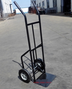 Rueda de goma sólida Metal Saco de mano Camión Carro de mano para almacén Camping Viajes o casa en movimiento con construcción de acero - Product Image 4