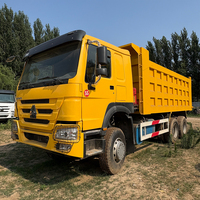 Camion benne basculante Howo 6x4 d'occasion durable, neuf, 16-20 mètres cubes, 10 roues, pour usage minier