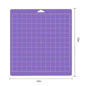 Tapis de Découpe Adhésif Quadrillé Antidérapant 12 x 12 pour <span class=keywords><strong>Cricut</strong></span>, Set d'<span class=keywords><strong>Accessoires</strong></span> de Remplacement pour Silhouettes Cameo Artisanales - Product Image 1
