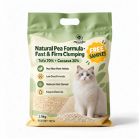 Litière pour chat en tofu, manioc et bentonite, best-seller, contrôle des odeurs pour chats