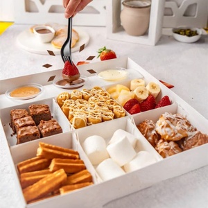 Tùy chỉnh tái chế giấy kraft Hộp Ăn Trưa bữa Ăn Gạo Burger gà sốt đưa ra container thực phẩm phục vụ hộp cho nhà hàng - Product Image 5