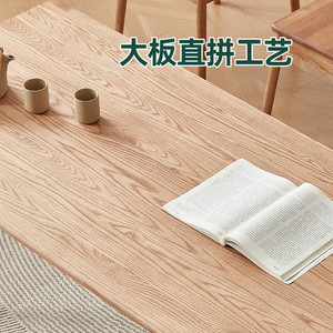 Juego de Mesa de Comedor de Madera Maciza de Fresno, 6 Piezas, Estilo Nórdico, Muebles Modernos para Comedor, Diseño que Ahorra Espacio - Product Image 5