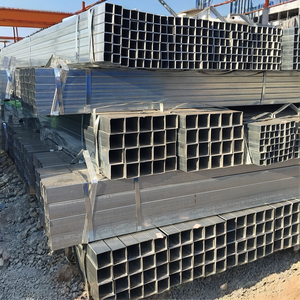 Tuyau carré en acier galvanisé ERW 100x100, 20x20, 200x200 pour structure de bâtiment, certifié ISO 9001, marque KUNYU, découpe et soudage - Product Image 2