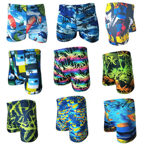 Maillot de bain imprimé pour hommes, short de bain à séchage rapide, pour la natation, les sports nautiques, taille adulte, couleur aléatoire - Product Image 1